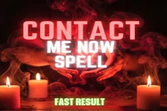 cast powerful contact me spell to make your ex love or your lover contact you