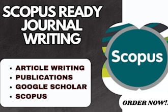 do scopus writing and publication of articles