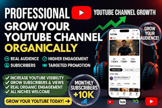 grow youtube channel with real audience engagement