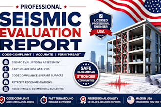 provide USA earthquake risk assessment and seismic engineering reports