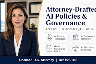 draft attorney grade ai saas terms and conditions and a privacy policy
