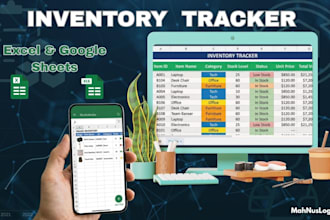build inventory tracking spreadsheet for your store