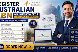 register australian abn and business tax setup for sole traders