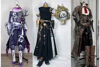 custom anime cosplay creation fabric costume cosplay sewing pattern spandex