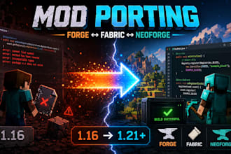 port update migrate minecraft mods for forge fabric neoforge mod porting modpack