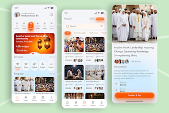develop islamic app, muslim app, mosque app, prayer app, ramadan app