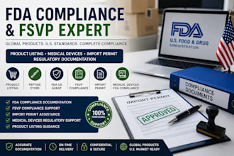 draft fda compliance, fsvp compliance, medical devices and import permit