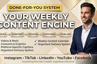 create and manage your brand content system across all platforms