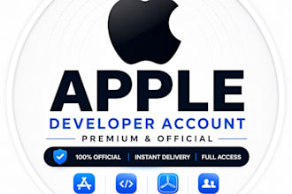 enroll apple developer account for you