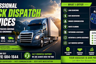 provide professional truck dispatching services for owner operators