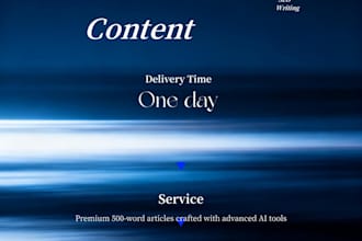 ai SEO article writing