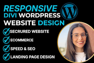 design, build, or fix a professional wordpress divi website