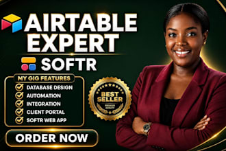 do airtable CRM setup, airtable consultant, airtable workflow automation, softr