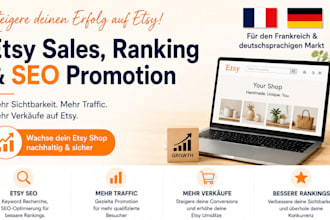 promote etsy shop to france german audience to get etsy sales etsy ranking