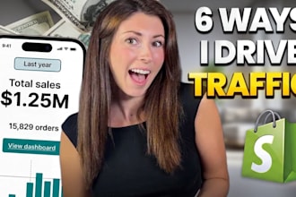 shopify marketing to increase website traffic and boost shopify sales