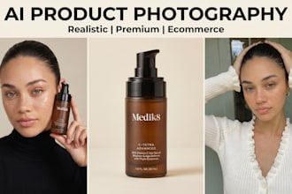 create realistic ai product photos for amazon and shopify