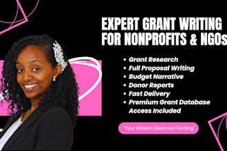 write a professional grant proposal for nonprofits and ngos
