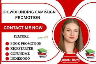 crowdfunding kickstarted book promotion gofundme indiegogo book marketing
