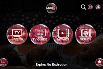 rebrand iptv app, smarter iptv, xciptv with in built vpn for android device