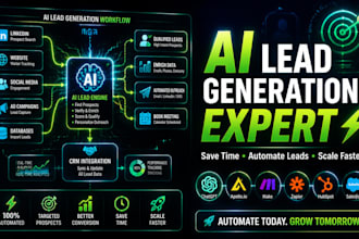 automate lead generation with ai chatbots and zapier workflows
