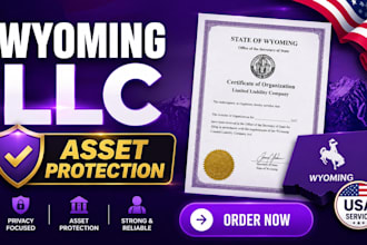 form a wyoming llc, trust formation setup, asset protection and privacy