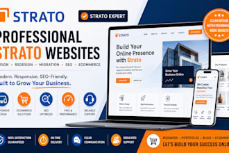 strato website design redesign migration SEO business ecommerce store