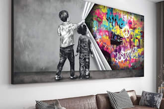design the perfect wallpaper, wall art, or mural for your space