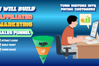 create a complete affiliate marketing funnel with automation