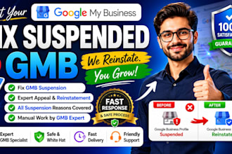 fix suspended gmb appeal google my business reinstatement recover gmb suspension