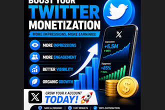 boost your twitter monetization to gain unlimited impression