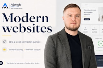 create a new modern website