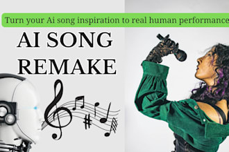 remake ai song parody cover song in studio quality and quality instrumental beat
