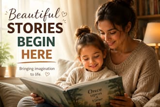 illustrate children story book, book illustration children book illustration kdp