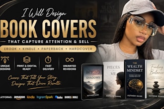 design a christian book cover, ebook cover, and paperback cover