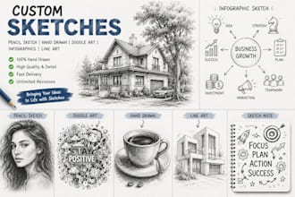 create sketch notes infographic sketch and visual summaries