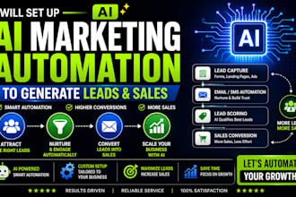 set up ai marketing automation to generate leads and sales