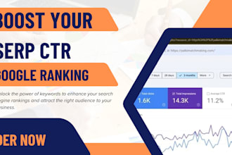 rank your active keywords on google serp ctr ranking search console