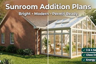 permit ready sunroom addition drawings