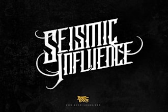 design a professional rock band logo