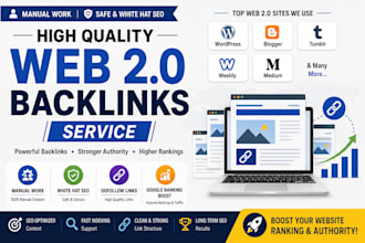build manual web 2 0 backlinks to improve google ranking