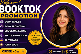 booktok book trailer book promotion ebook marketing tiktok promotion tiktok ads