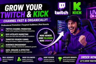 do twitch channel promotion kick affiliate marketing viewers funnel