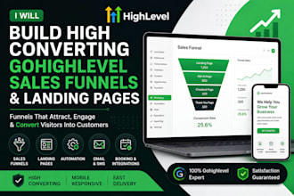 create a complete gohighlevel sales funnel that increases conversions