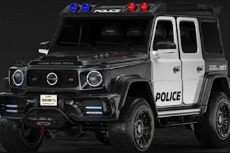 complex 3d car model, luxury suv car concept, bumper, widebody kit for 3d print