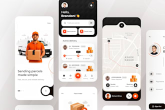 develop logistic app, woocommerce app, shipping app, transportation app