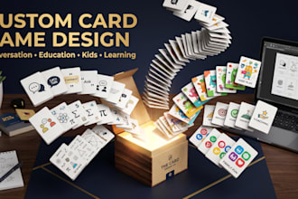 create custom conversation cards and educational card games