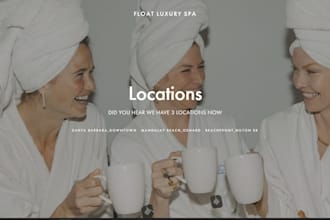 create a salon spa beauty skincare website with online booking