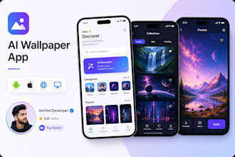build ai wallpaper generator app desktop macos  marketplace auto changer ios app