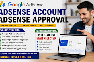 get google adsense approval and fix adsense website issues