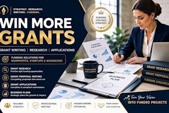 grant writing grant research grant application business plan